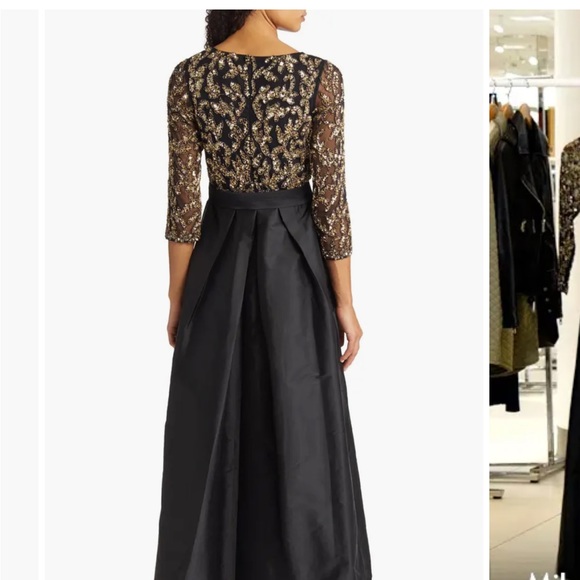 Long formal gown worn once to a wedding. Very comfortable. - Picture 2 of 3